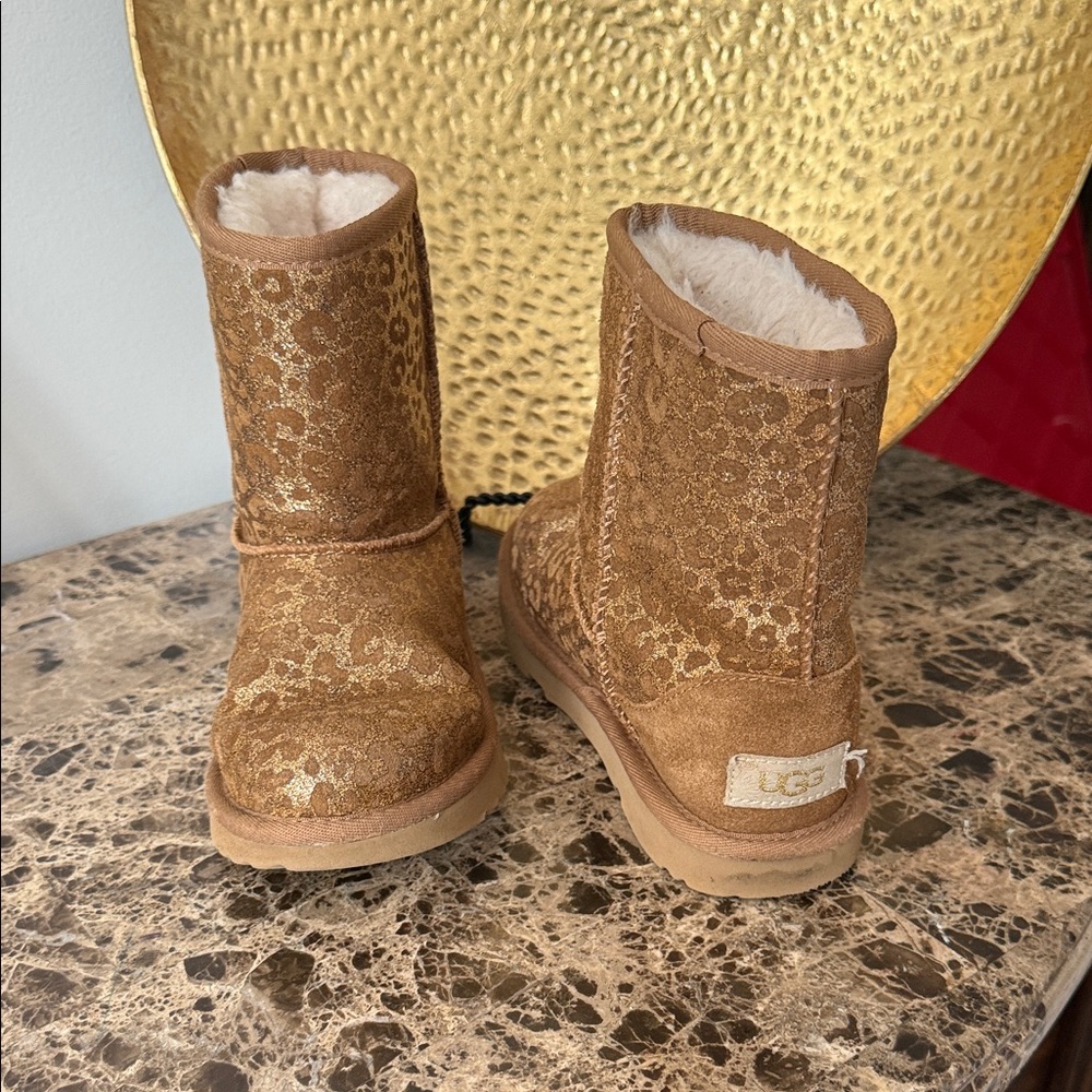 UGG Shimmering Gold Boots